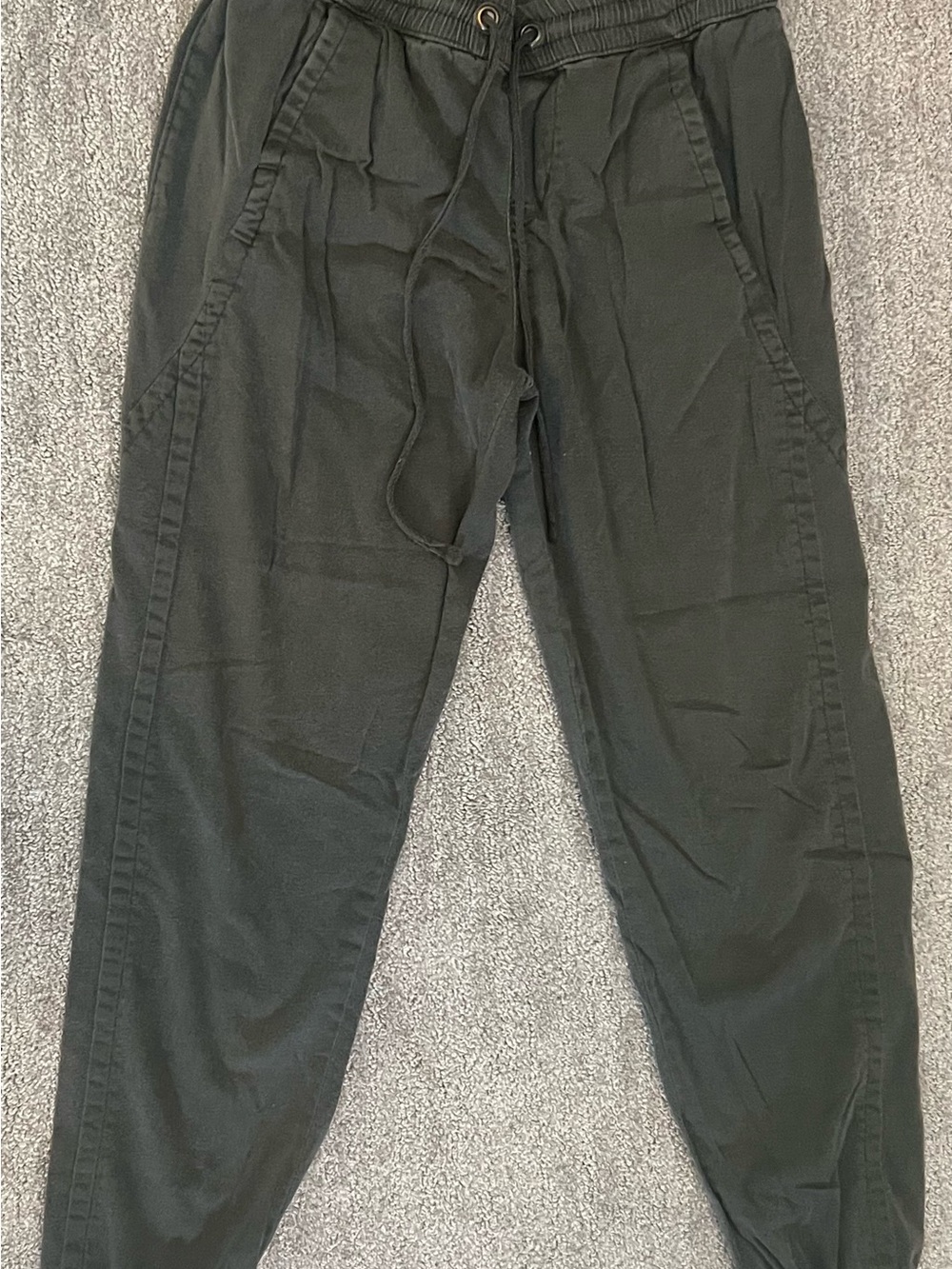 UNIONBAY Men's Black Drawstring Joggers